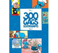 300 gags Schtroumpfs - Tome 1 - 300 gags Schtroumpfs 1 - Peyo - Le Lombard Eds - cartonné - Bande dessinée jeunesse