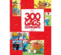 300 gags Schtroumpfs - Tome 2 - 300 gags Schtroumpfs 2 - Peyo - Le Lombard Eds - cartonné - Bande dessinée jeunesse