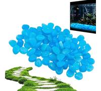 300 - Galets Phosphorescents, 2cm Cailloux Jardin Exterieur, Nouv 2026 Cailloux Aquarium Lumineux, Galets Decoratifs Jardin Artificiels Pour Jardins Aquarium Routes
