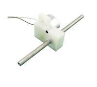 300 Gear electronic starter 1-6V axis length 107.5mm mute solar electronic starter low speed DC gear electronic starter gearbox IINKUEYK