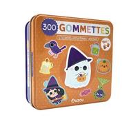 Boîte métal - 300 gommettes halloween