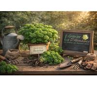 300 graines à semer - Le Grenier d'Abondance - Persil Frisé Bravour - Petroselinum crispum