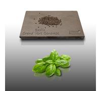 300 graines Aromatiques à semer - Le Grenier d'Abondance - BASILIC Grand Vert Genovese - Ocimum basilicum var. Genovese