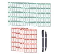 300 Identificateurs De Test, Marquage À 1 Pièce, Étiquette De Sécurité Électrique, Autocollant D'Étiquette Étanche, Fournitures De Dispositifs Électriques.