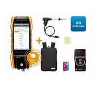 Testo 300 initial avec imprimante + connecteur bluetooth + sac à dos, O2, CO jusqu’à 4 000 ppm - TESTO - 0564 3002 96