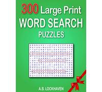 300 Large Print Word Search Puzzles