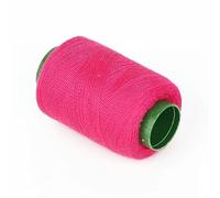 300 m/rouleau de fil à coudre en coton pour machine à broder à la main, patch artisanal, volant, fournitures de couture - Rouge pêche foncé