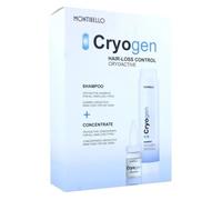 300 Ml De Shampooing Anti-Automne Et 10 Ampoules De Concentré Cryoactif Cryoactif Cryogène De 7 Ml.