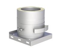 Ø 300 mm Plaque de base Jeremias DW Vision avec pot de suie amovible Matt