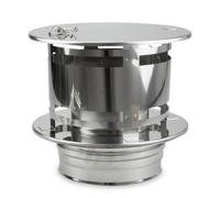 Ø 300 mm Schiedel ICS Mitre de cheminée Anti-Splash pliable