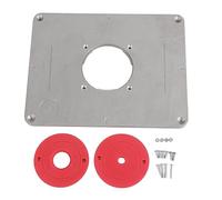 300 mm x 235 mm x 9,5 mm Table du routeur DIY Plaque d'insertion et insérer le travail du bois de la bague