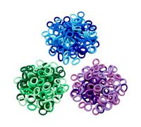 300 Morceaux De Bagues De Cheveux Pour Enfants, Anneaux De Cheveux Élastiques, Anneaux De Cheveux En Queue De Cheval, Accessoires De Conception De Coiffures, Outils De Fixation De Coiffure.