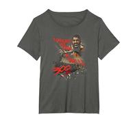 300 Movie Dine in Hell T-Shirt, Femme Grandes Tailles, Asphalte, 6X