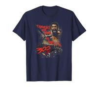 300 Movie Dine in Hell T-Shirt, Homme, Bleu Marine, S