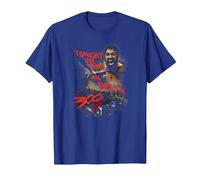300 Movie Dine in Hell T-Shirt, Homme, Bleu Royal, M