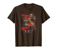300 Movie Dine in Hell T-Shirt, Homme, Marron, S