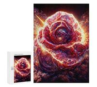 300 PCS Adulte Puzzle Électrique Rose Symphony Puzzle Pour Adultes Anti Stress Jouets Analyse Et Logique Défi Pour Résoudre 300 PCS