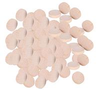 300 PCS Beech Wood inachevé - Disques Artisanaux de Bricolage Ronds pour Décoration Intérieure, Bijoux et Plus (2 cm)