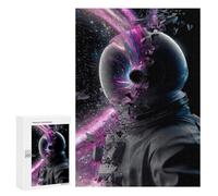 300 PCS Casse-têtes pour Adolescents Cosmic Astronaut Helmet-4 Casse-têtes pour Adolescents Activités Familiales pour Anniversaire, Noël Et Cadeaux Uniques 300 PCS