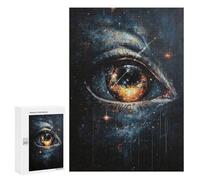 300 PCS Casse-têtes pour Adolescents Cosmic Eye Painting Artwork Casse-têtes pour Adolescents Activités Familiales pour Anniversaire, Noël Et Cadeaux Uniques 300 PCS