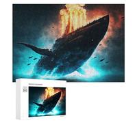 300 PCS Casse-têtes pour Adolescents Titanic The Sinking Ship Casse-têtes pour Adultes Jeu Pratique Défi Difficile Cadeaux Uniques pour Anniversaire Et Noël 300 PCS