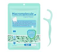 300 Pcs Fil Dentaires à la Menthe Porte, Fil Dentaire avec Manche, Cure Dent plastique, Fils Dentaires,Dental Floss Picks Fils Interdentaires