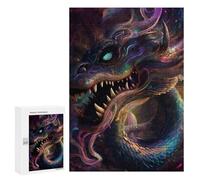 300 PCS Hypnotic Space Dragon Puzzle pour Adultes Jeux Amusants Soulage Le Stress Difficile à Compléter 300 PCS