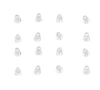 300 PCS Lunettes sans Bord Bouettes à Vis N ° 14 Couvoirs de Capuche à Vis Eless en Silicone pour la stabilité et la Réparation des Lunettes