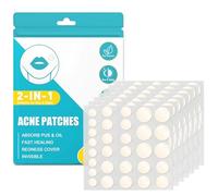300 PCS Patch Bouton Pimple Patch Hydrocolloïde Acne Patches Anti Bouton Invisible Naturel Avec Huile De Tea Tree Et Acide Salicylique Jour Et Nuit 2-En-1 Imperméable
