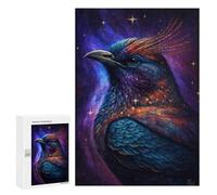 300 PCS Puzzle Cosmic Feathered Companion Puzzle pour Adolescents Course De Vitesse Manuelle Liste De Souhaits avec Le Père Noël Jouets Jeux Éducatifs 300 PCS