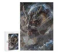 300 PCS Puzzle pour Adolescents Asian Dragon Puzzle pour Adultes Jouets Anti-Stress Analyse Et Logique Interaction Parent-Enfant 300 PCS