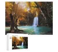 300 PCS Puzzle pour Adolescents Autumnal Waterfall Serenity -1 Puzzles pour Adolescents, Jouets Anti-Stress, Passe-Temps, Défi Éducatif
