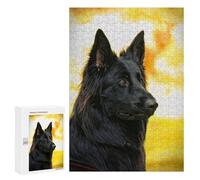 300 PCS Puzzle pour Adolescents Belgian Shepherd Dog Puzzles pour Adolescents, Jeux Familiaux, Analyse Et Logique, Défi Éducatif 300 PCS