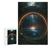 300 PCS Puzzle pour Adolescents Bridge to Another World Jeu De Puzzle pour Adultes, Casse-tête, Cadeau d'anniversaire, Défi Éducatif 300 PCS