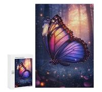 300 PCS Puzzle pour Adolescents Enchanted Forest Butterfly Puzzles pour Adultes : Analyse Et Logique. Chaque Pièce Est Unique - Casse-têtes pour Toute La Famille 300 PCS