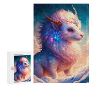 300 PCS Puzzle pour Adolescents Fantasy Celestial Beast Art Print Puzzles pour Adultes : Analyse Et Logique. Chaque Pièce Est Unique - Casse-têtes pour Toute La Famille 300 PCS