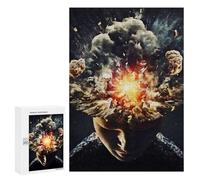 300 PCS Puzzle pour Adolescents Mindset is Everything Puzzles pour Adultes Jeux Familiaux Amusants Et Humoristiques, Difficiles Et Stimulants 300 PCS