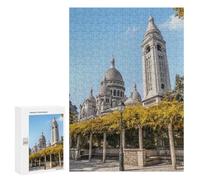 300 PCS Puzzle pour Adolescents Montmartre At Fall Jeu De Puzzle pour Adultes, Casse-tête, Cadeau d'anniversaire, Défi Éducatif 300 PCS
