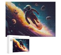300 PCS Puzzle pour Adolescents Space Surfing Adventure -1 Puzzles pour Adultes Jeu Manuel Assemblage De Motifs Cadeaux Uniques pour Anniversaire Et Noël 300 PCS