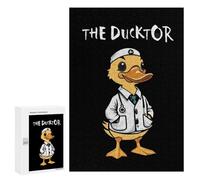 300 PCS Puzzle pour Adolescents The Ducktor Duck Goose Puzzles pour Adultes Jeu Manuel Assemblage De Motifs Cadeaux Uniques pour Anniversaire Et Noël 300 PCS