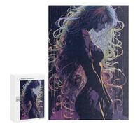 300 PCS Puzzle pour Adolescents Whispering Winds A Digital Art Exploration Puzzles pour Adolescents, Jouets Anti-Stress, Passe-Temps, Défi Éducatif