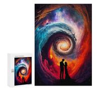300 PCS Puzzle pour Adultes Interstellar Love Story Puzzles pour Adultes - Jeux De Détente - Assemblage De Motifs - Idée Cadeau pour Toute La Famille 300 PCS
