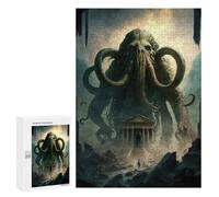 300 PCS Puzzle pour Adultes Monumental Mythical Beast Puzzles pour Adultes - Jeux De Détente - Assemblage De Motifs - Idée Cadeau pour Toute La Famille 300 PCS