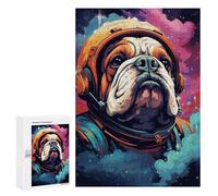 300 PCS Puzzle Space Dog Explorer-44 Puzzle pour Adolescents Course De Vitesse Manuelle Liste De Souhaits avec Le Père Noël Jouets Jeux Éducatifs 300 PCS