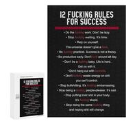 300 PCS Puzzles 12 Rules for Success Puzzles pour Adultes Jouets Anti-Stress Vacances À La Maison Passer Le Temps Interaction Parent-Enfant 300 PCS