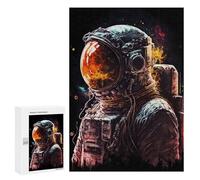 300 PCS Puzzles Astronaut Inspired Puzzles pour Adultes Jouets Anti-Stress Vacances À La Maison Passer Le Temps Interaction Parent-Enfant 300 PCS