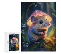 300 PCS Puzzles Little Mouse in The Forest Puzzles pour Adolescents Découpe De Précision Activités Amusantes À La Maison Jeu Stimulant Et Jeux en Famille 300 PCS