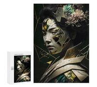 300 PCS Puzzles pour Adolescents Abstract Geometric Geisha Puzzle, Jouet, Décoration Murale, Difficile, Original, Cadeaux d'anniversaire Et De Noël 300 PCS