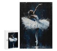 300 PCS Puzzles pour Adolescents Ballerina Modern Puzzle, Jouet, Décoration Murale, Difficile, Original, Cadeaux d'anniversaire Et De Noël 300 PCS