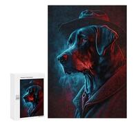 300 PCS Puzzles pour Adolescents Canine Crime Solver Puzzles pour Adultes Jeux Relaxants Assemblage De Motifs Interaction Parent-Enfant 300 PCS